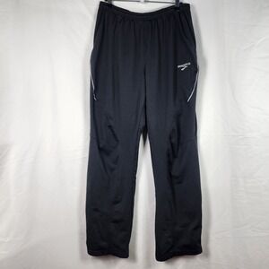 Brooks Equilibrium Running Pants Mens Large‎ Black Athletic Jogger Technology